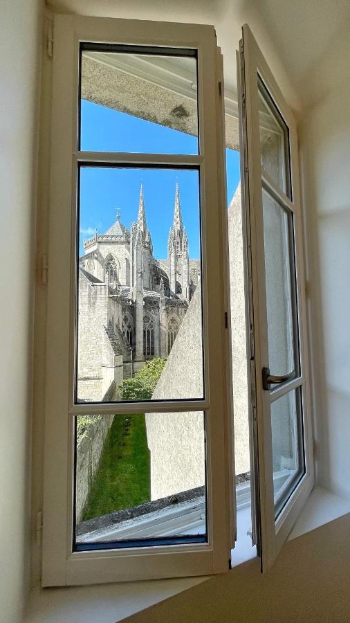 Appartement T2 - Vue Imprenable Sur La Cathedrale Кемпер Экстерьер фото